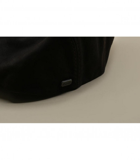 brown leather flat cap brown leather flat cap